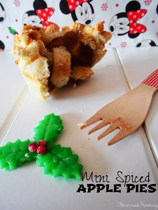 spiced homemade mini apple pies