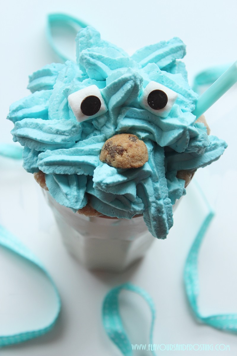 Cookie Monster Milkshake Recipe