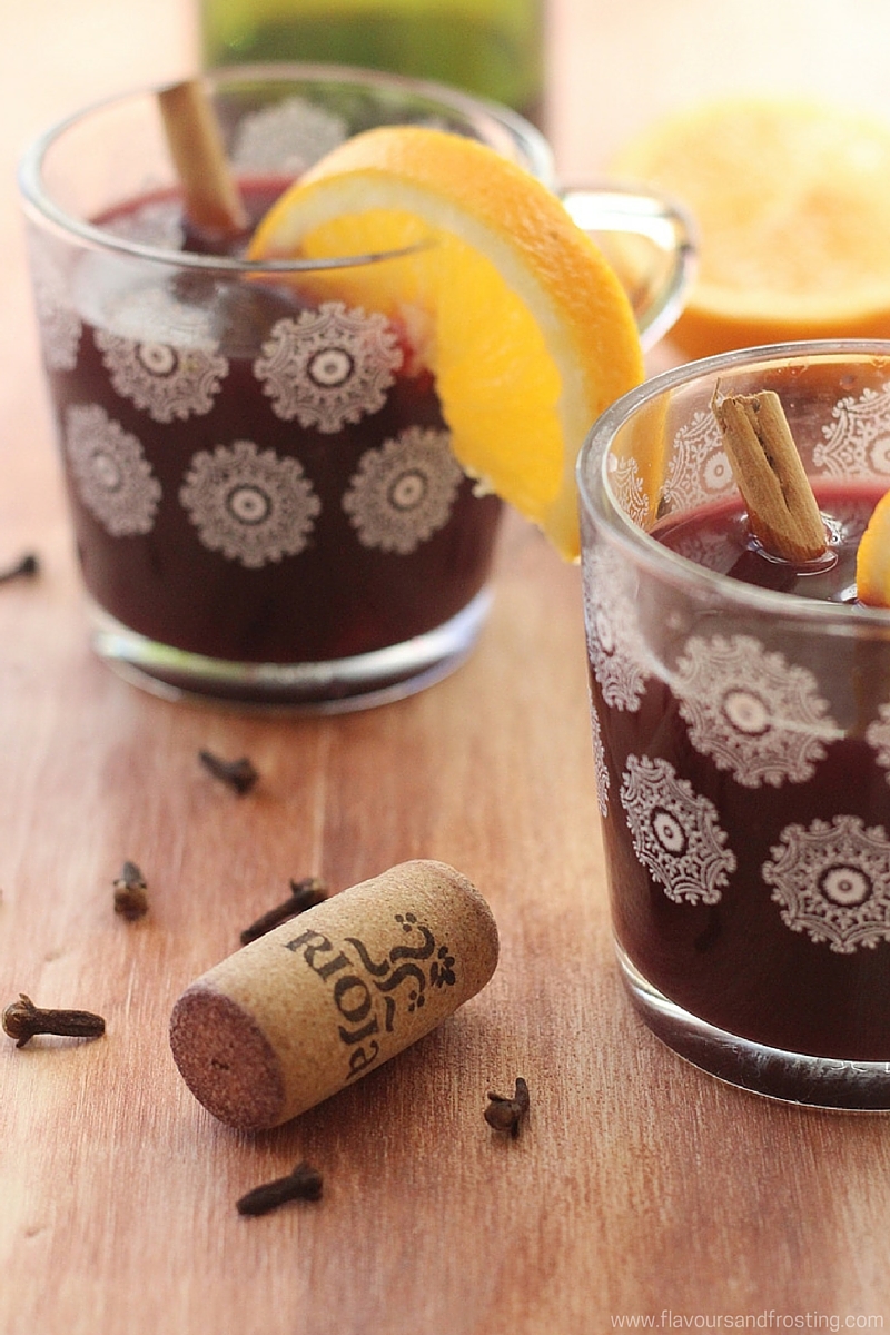 The perfect winter warmer - Gluehwein recipe a.k.a Mulled Wine. Can be made non alcoholic too!